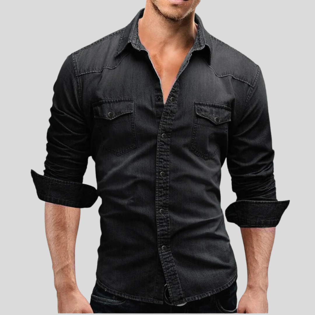 TOBE™ - Contemporary Denim Shirt