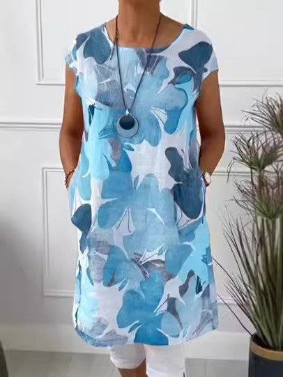 Aino™ | Robe d'été aérienne à motif papillon