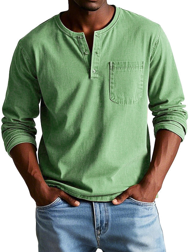 TOBE™ - Classic Long Sleeve Vintage Shirt