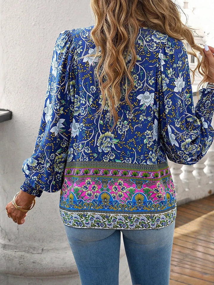 Helena | Summer Floral Blouse