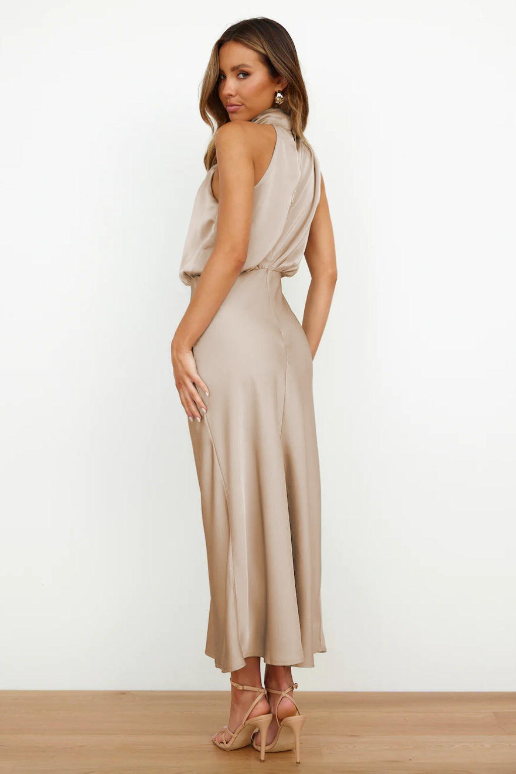 Halterneck Maxi Dress