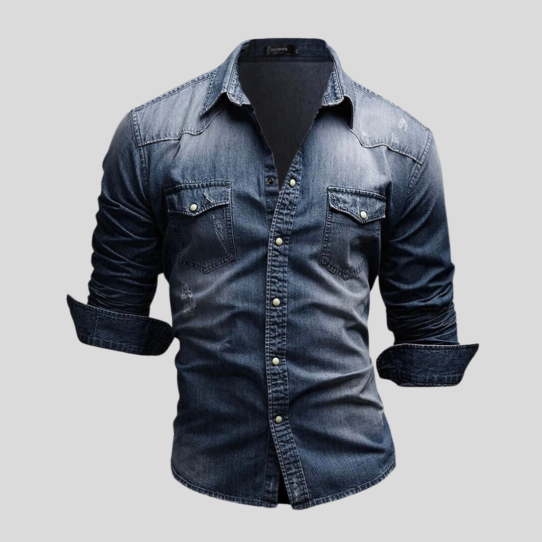 TOBE™ - Contemporary Denim Shirt