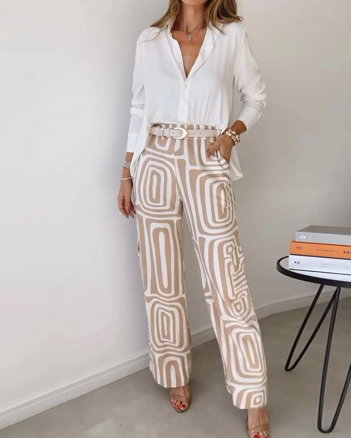Essential Long Sleeve Two-Piece Outfit