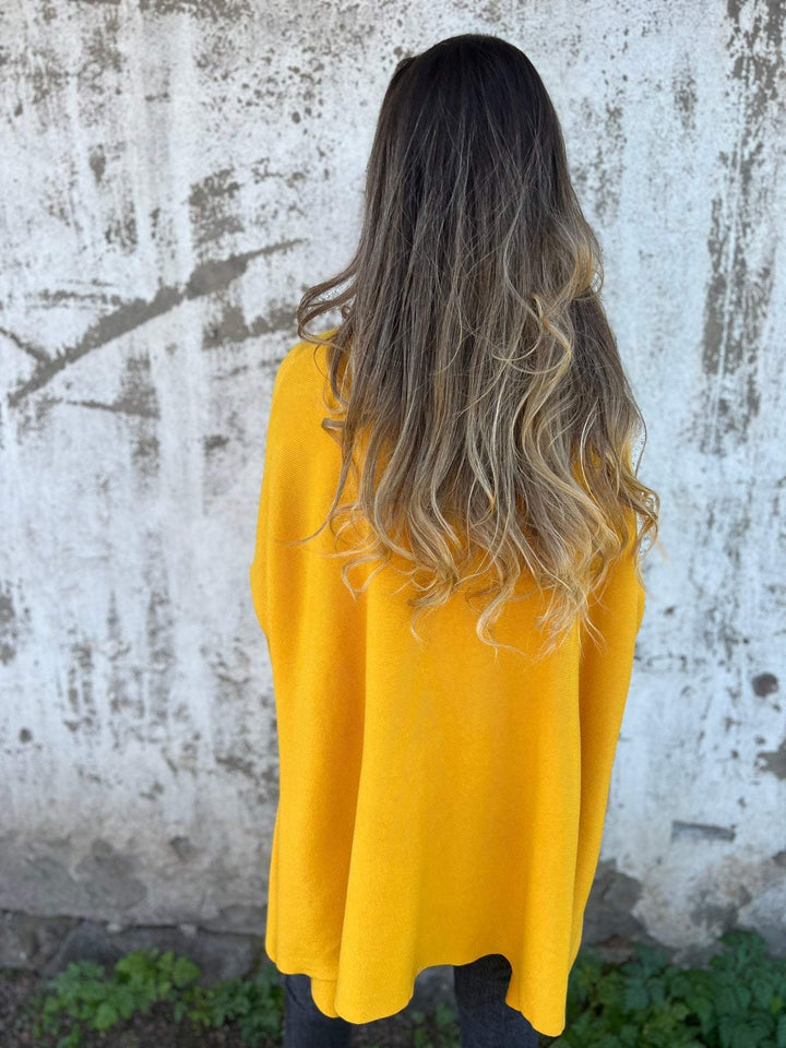Céline | Oversized V-Neck Sweater