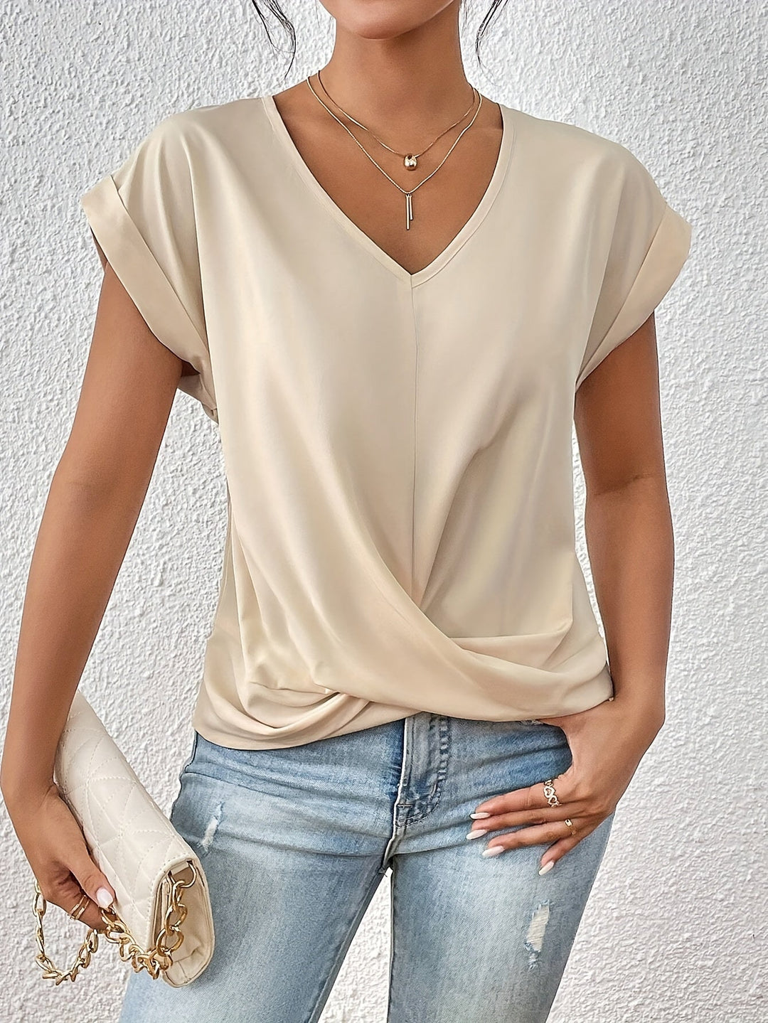 Taylor™ | T-shirt Casual à Col en V