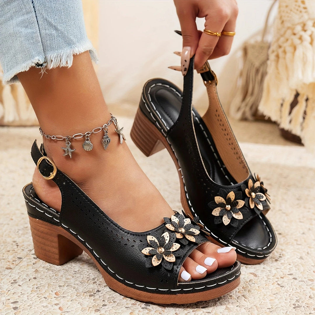 Mariah | Orthopedic High Heel Sandals