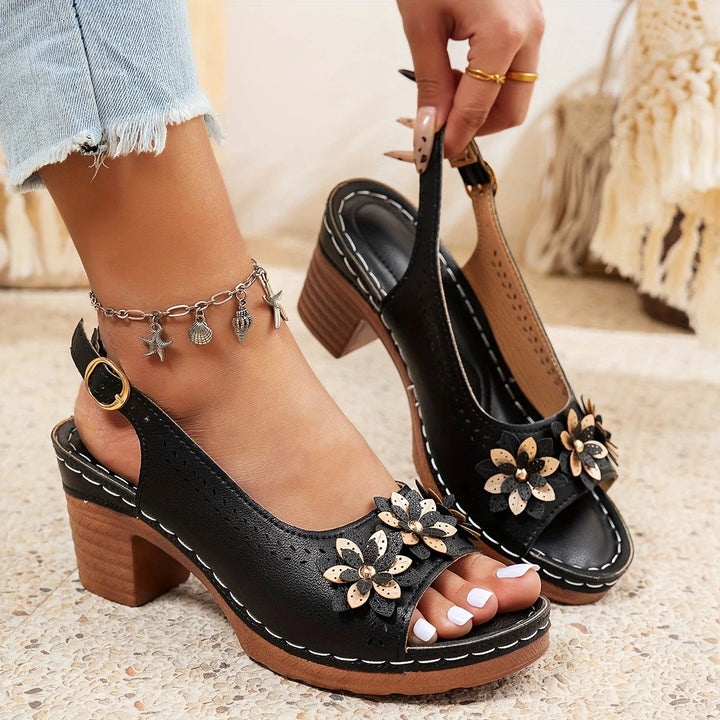 Mariah | Orthopedic High Heel Sandals