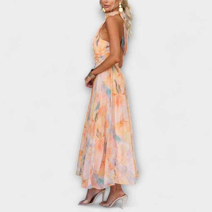 Joa | Maxi Robe Imprimée Aquarelle