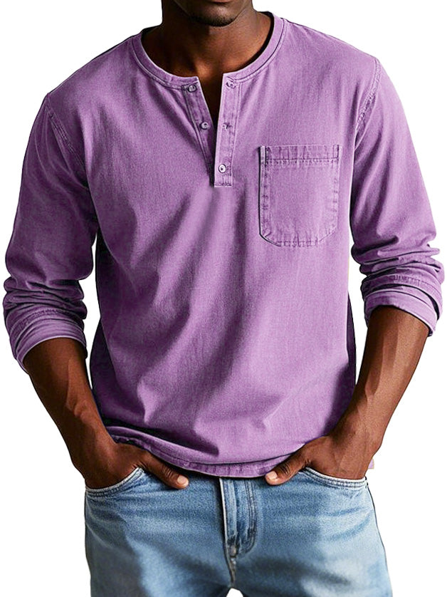 TOBE™ - Classic Long Sleeve Vintage Shirt