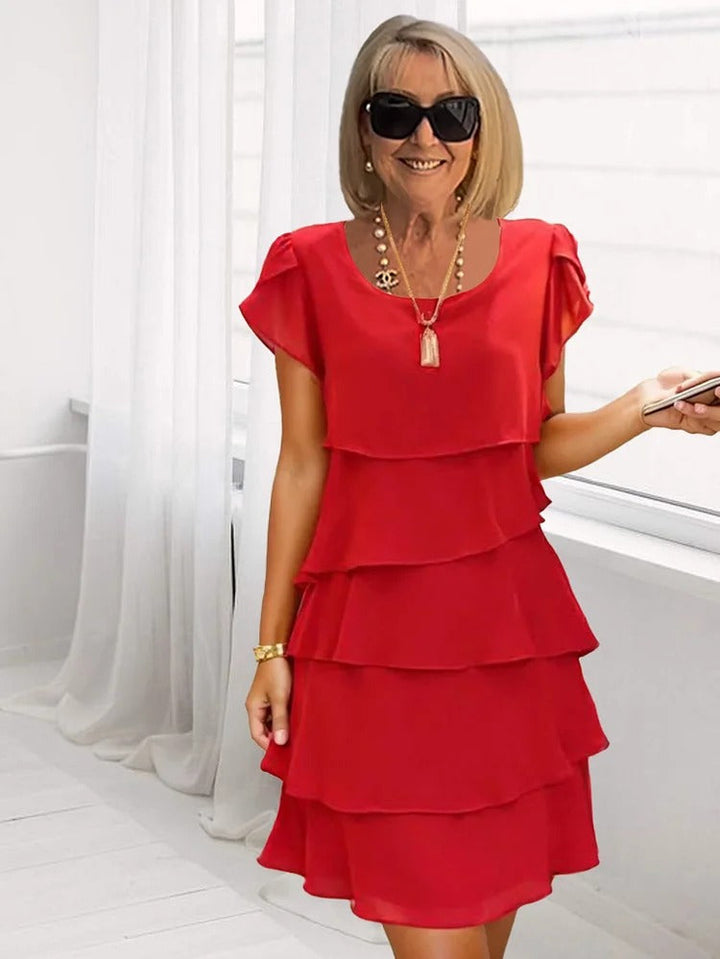 Maloi | Loose chiffon dress