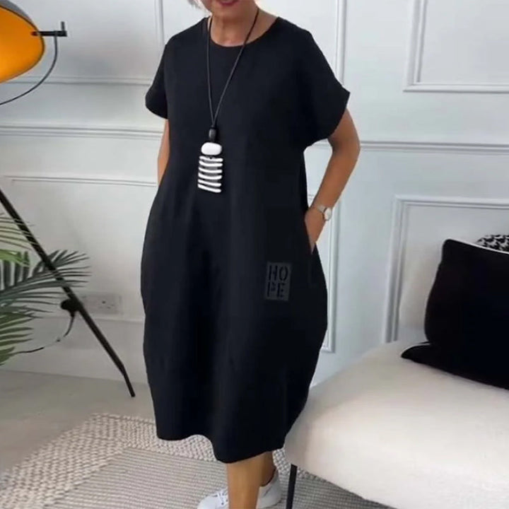 Zuzanna | Breezy Summer Dress with Round Neck
