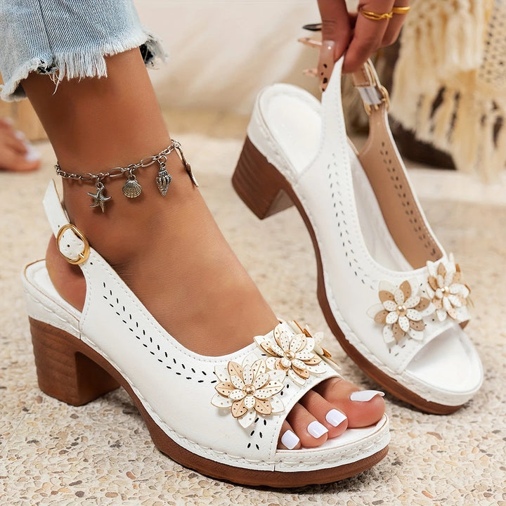 Mariah | Orthopedic High Heel Sandals