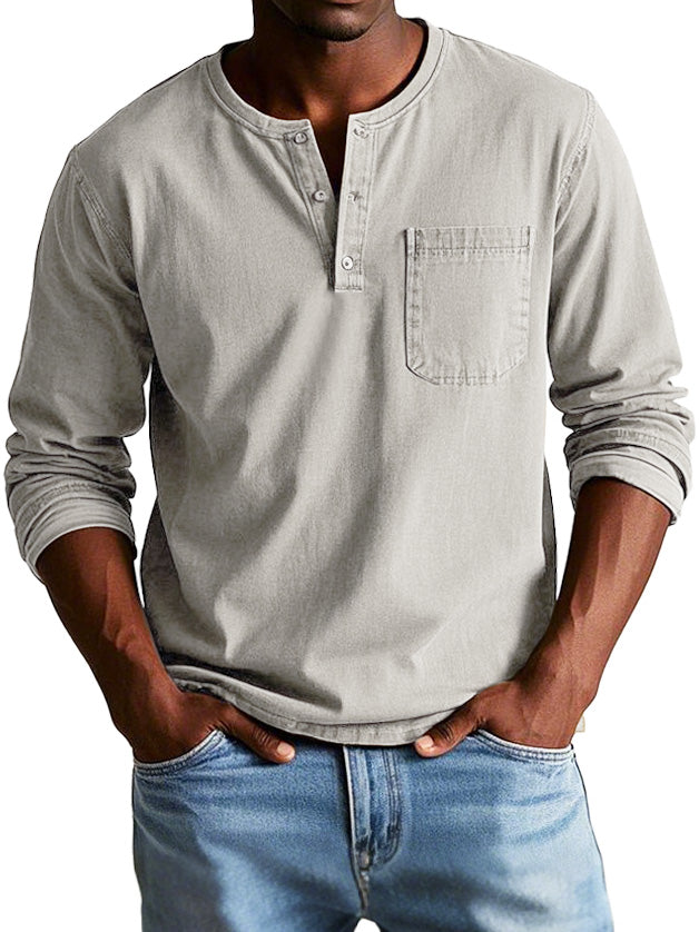 TOBE™ - Classic Long Sleeve Vintage Shirt