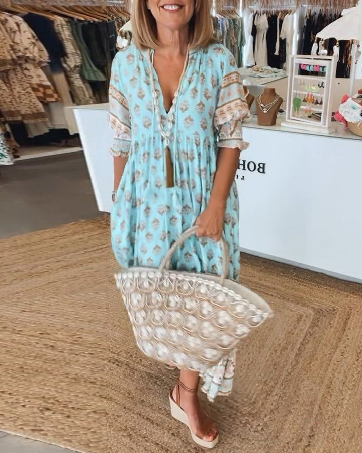 Alma | Printed Dress
