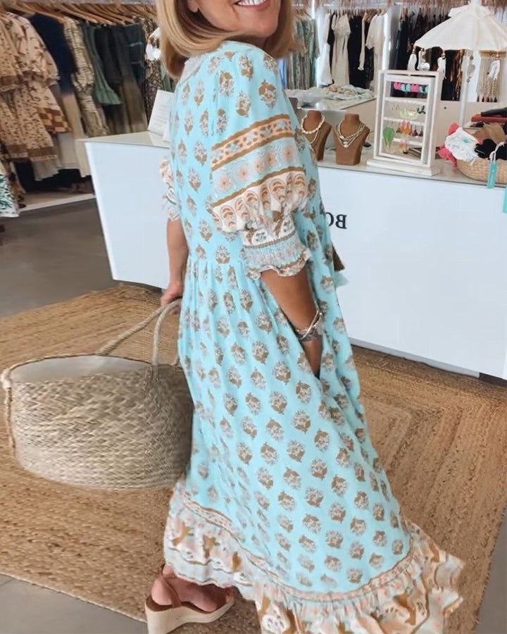 Alma | Printed Dress
