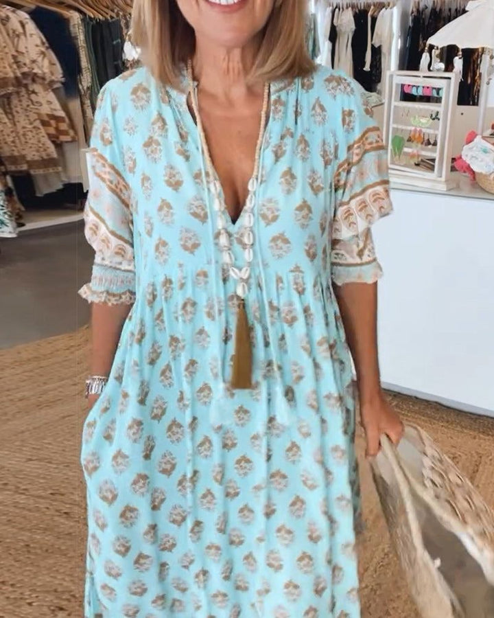 Alma | Printed Dress