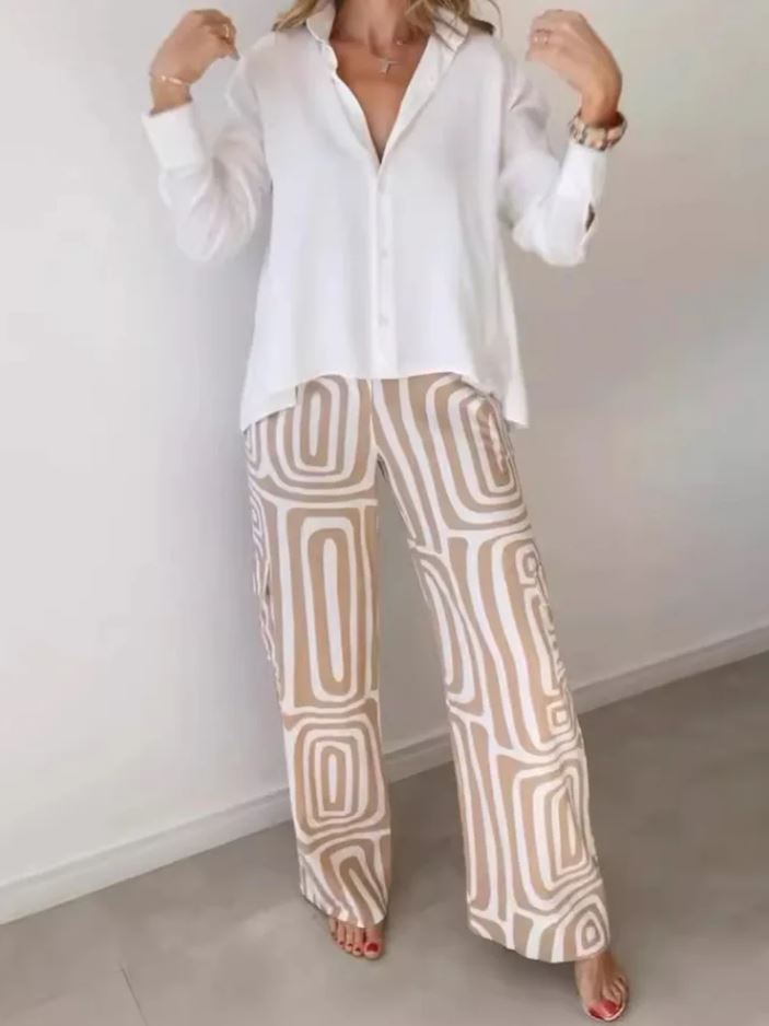 Essential Long Sleeve Two-Piece Outfit