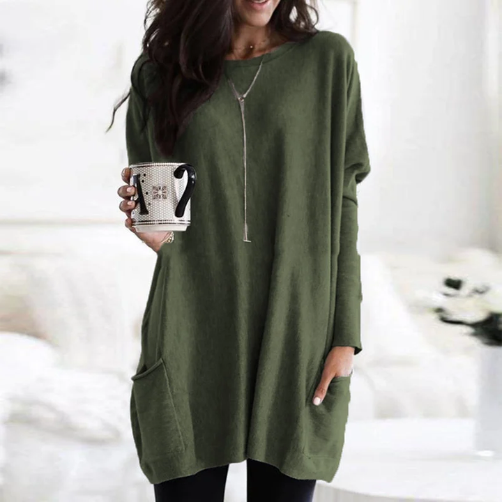 Carmen | Pocketed Casual Top