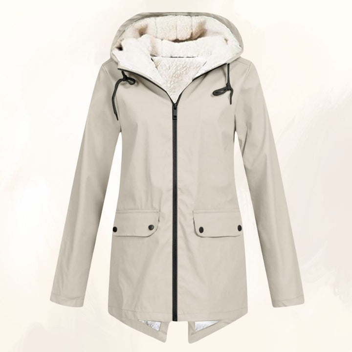 Diane | Manteau en fourrure doublé élégant