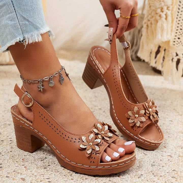 Mariah | Orthopedic High Heel Sandals