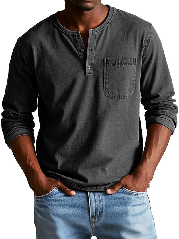 TOBE™ - Classic Long Sleeve Vintage Shirt