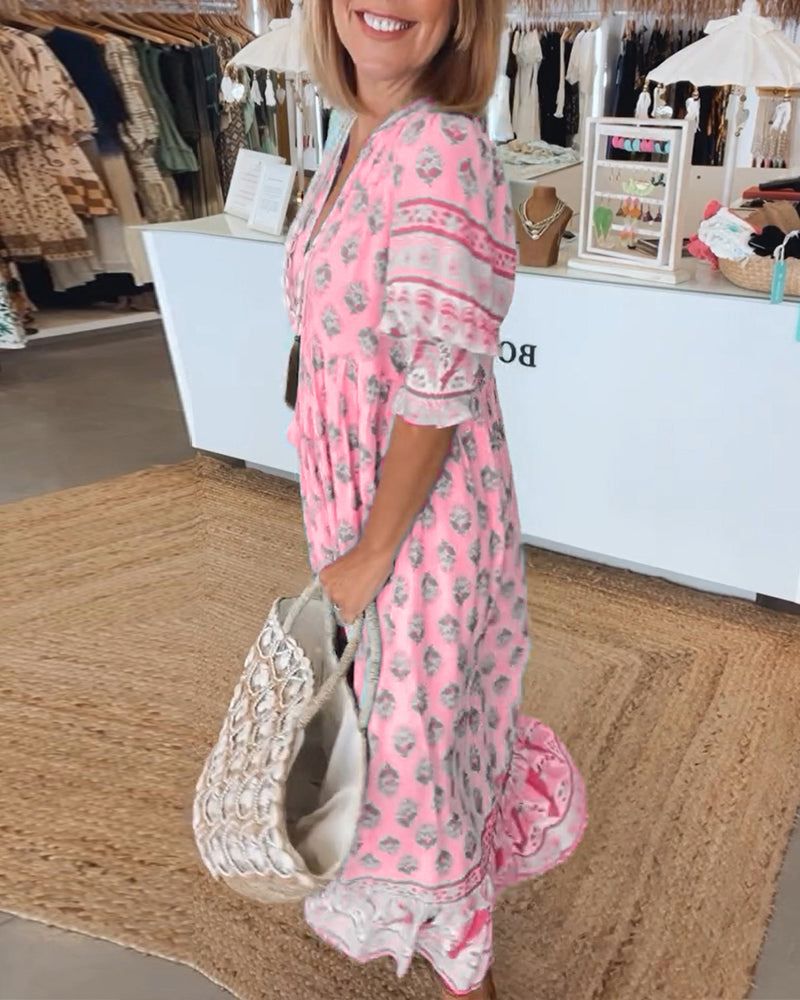 HILEY | Imprimé Robe Décontractée