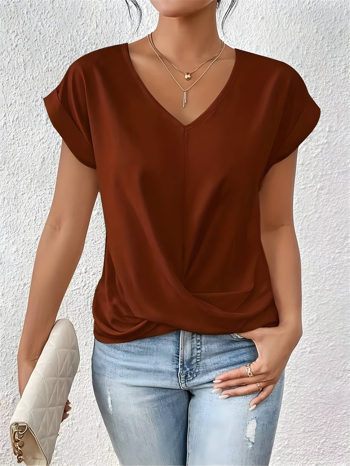 Taylor™ | T-shirt Casual à Col en V