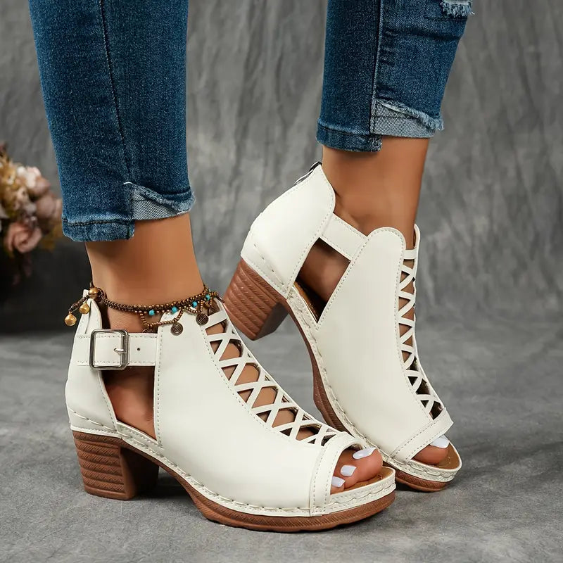 Caril | Orthopedic Stylish High Heel Sandal