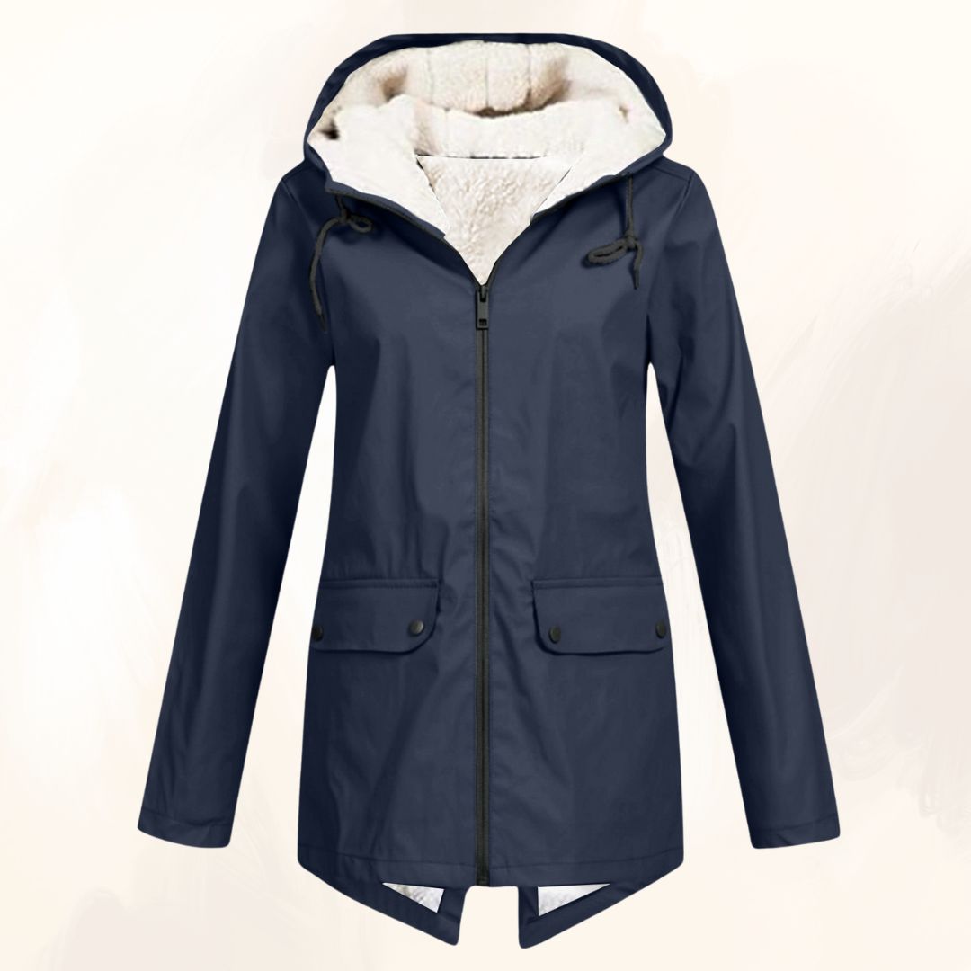 Diane | Manteau en fourrure doublé élégant