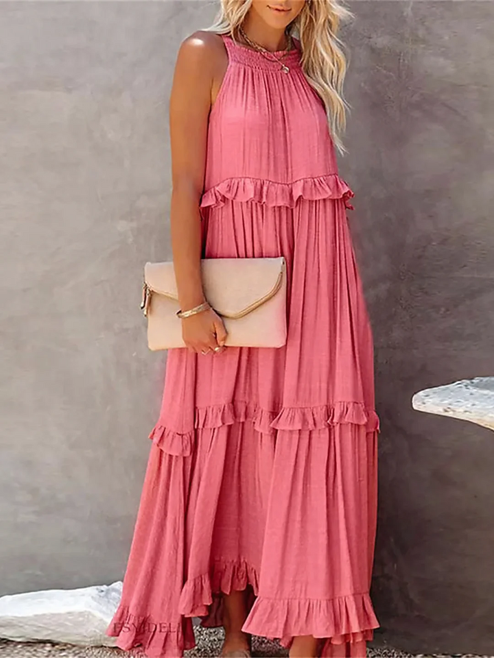 Elsie - Maxi Robe à Volants
