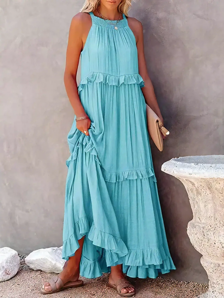 Elsie - Maxi Robe à Volants