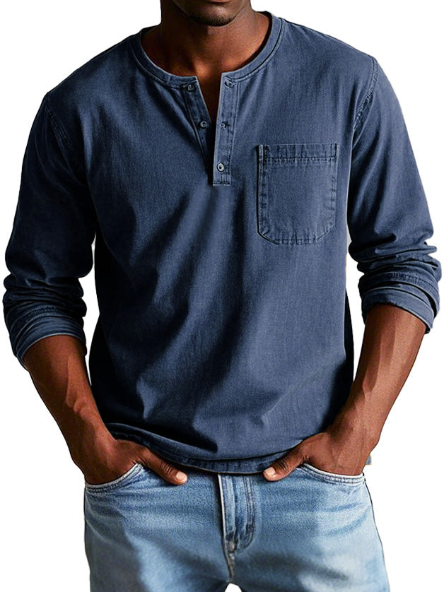 TOBE™ - Classic Long Sleeve Vintage Shirt