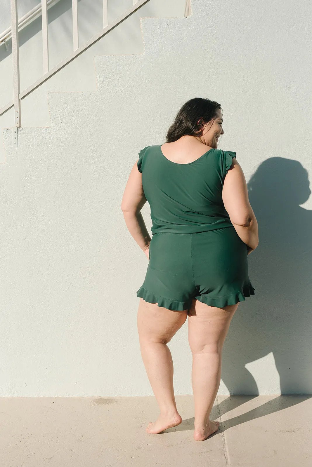 Agnieszka | Maillot de Bain à Volants avec Soutien-Gorge Intégré