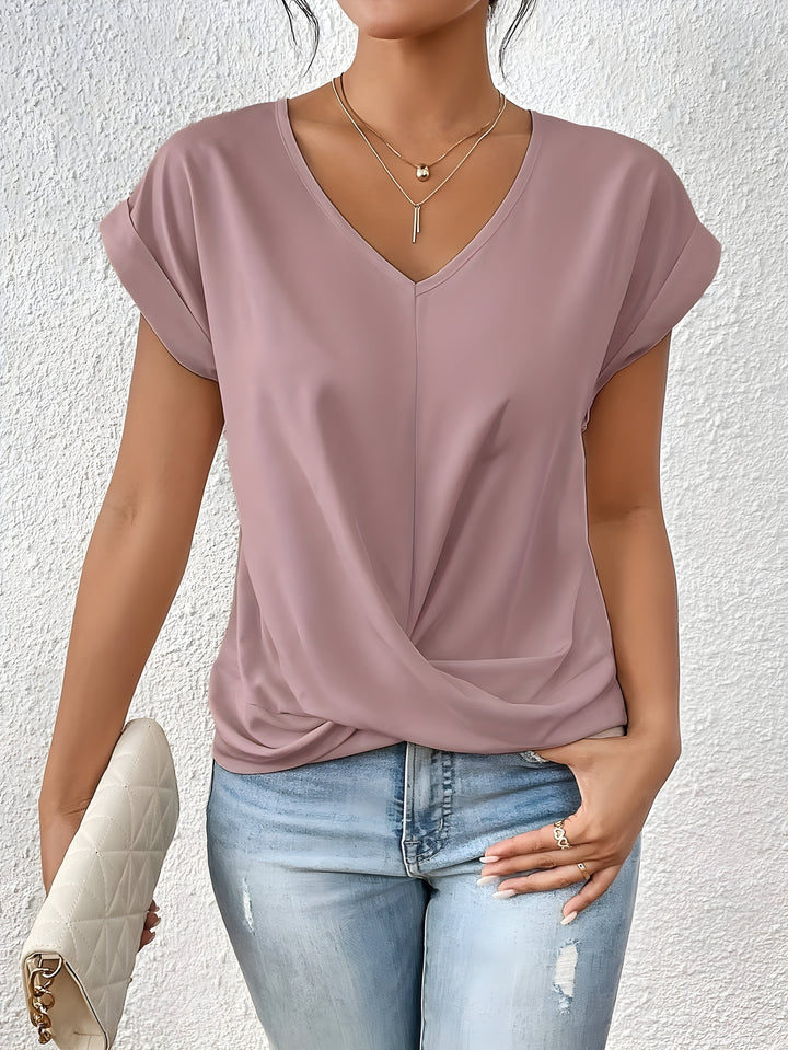 Taylor™ | T-shirt Casual à Col en V