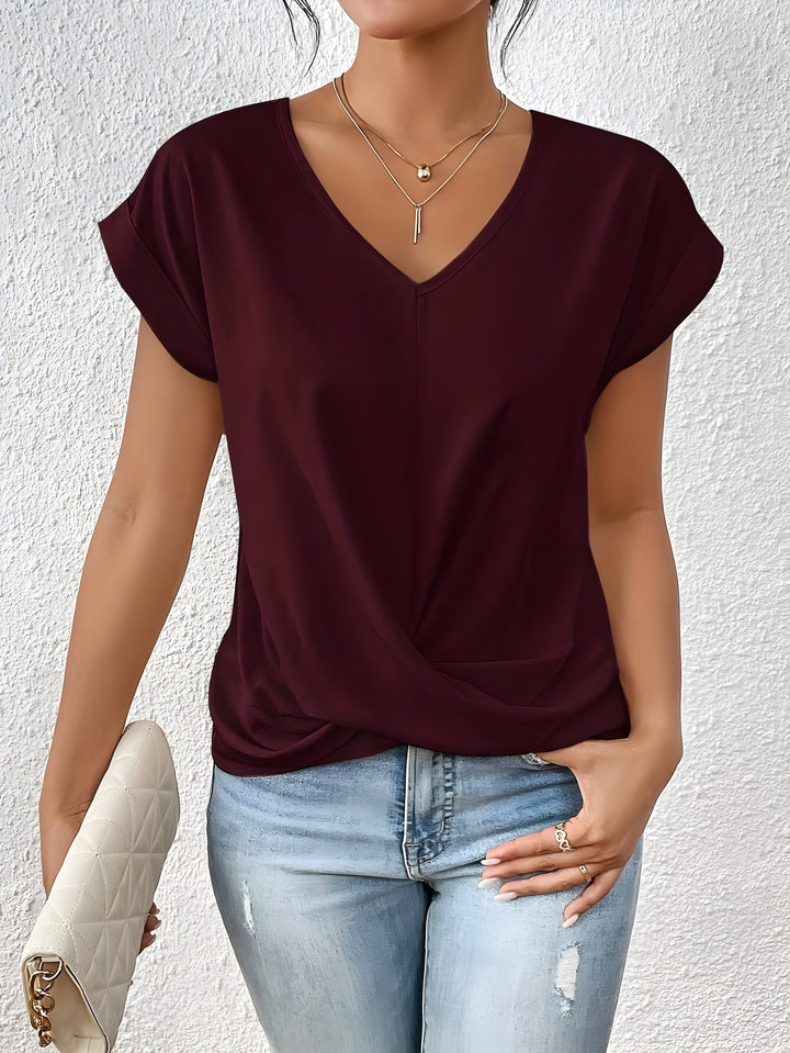 Taylor™ | T-shirt Casual à Col en V