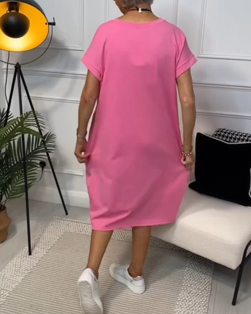 Zuzanna | Breezy Summer Dress with Round Neck