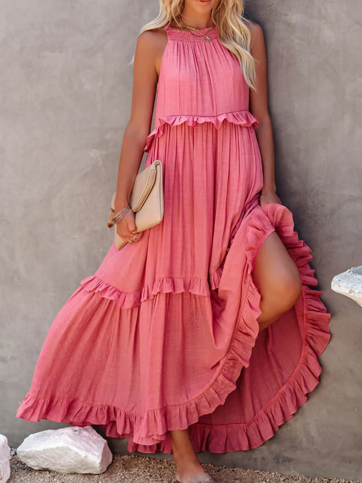 Elsie - Maxi Robe à Volants