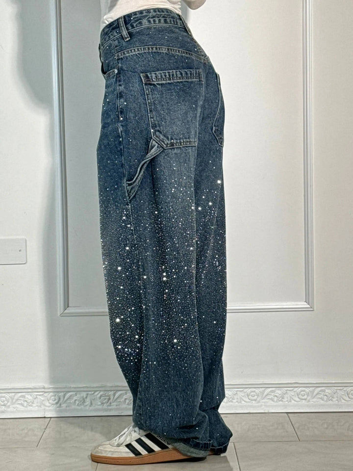 Gertrud™ | Diamond-Patterned Trousers