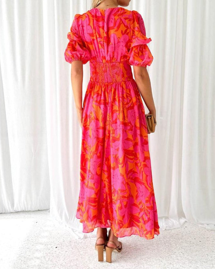 DERANA | Maxi Robe in Rose Rouge