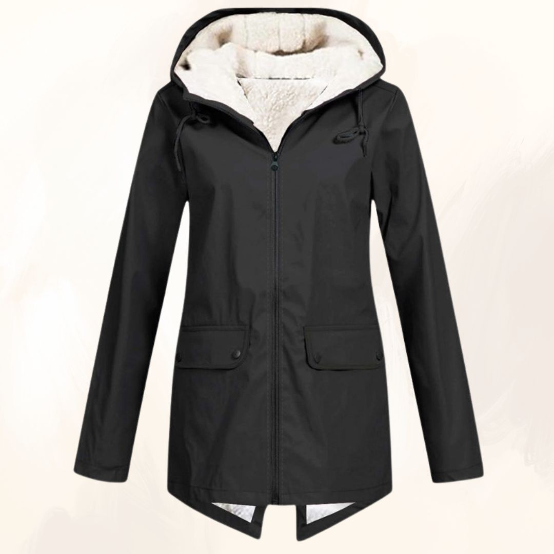 Diane | Manteau en fourrure doublé élégant