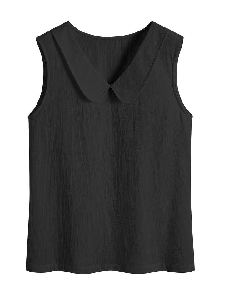 Fara | V-Neck Sleeveless Pullover Vest