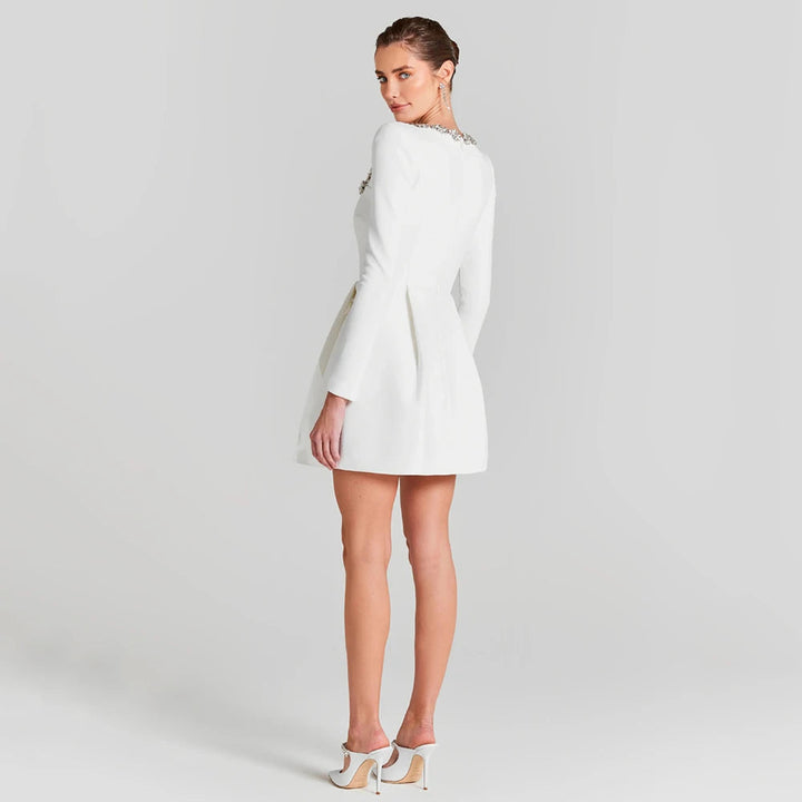 Barbara - Luxe Velvet Mini Dress