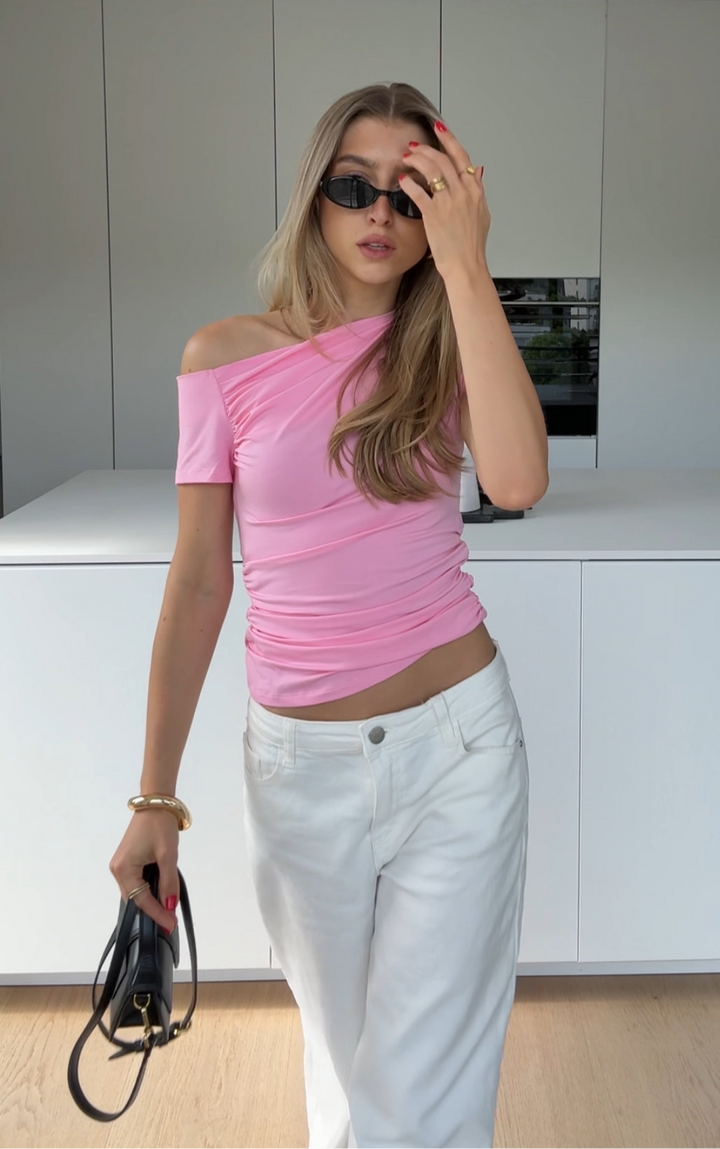 COLOUR BASIC TEE CHERRY