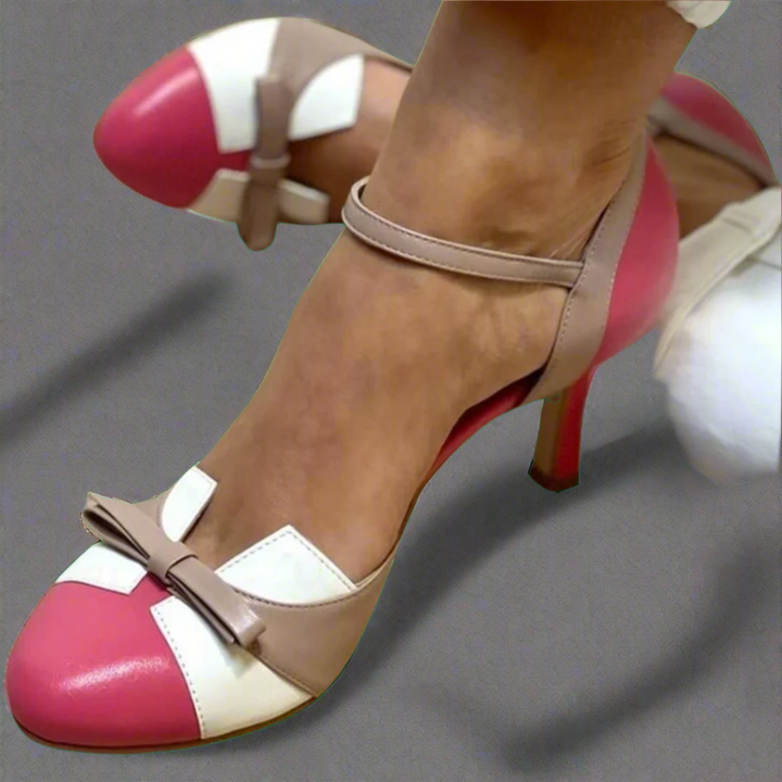 Chic Bow-Embellished Pumps
