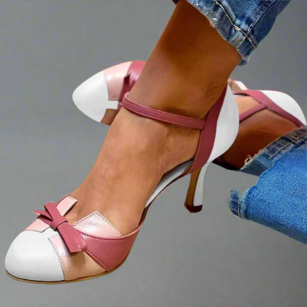 Chic Bow-Embellished Pumps