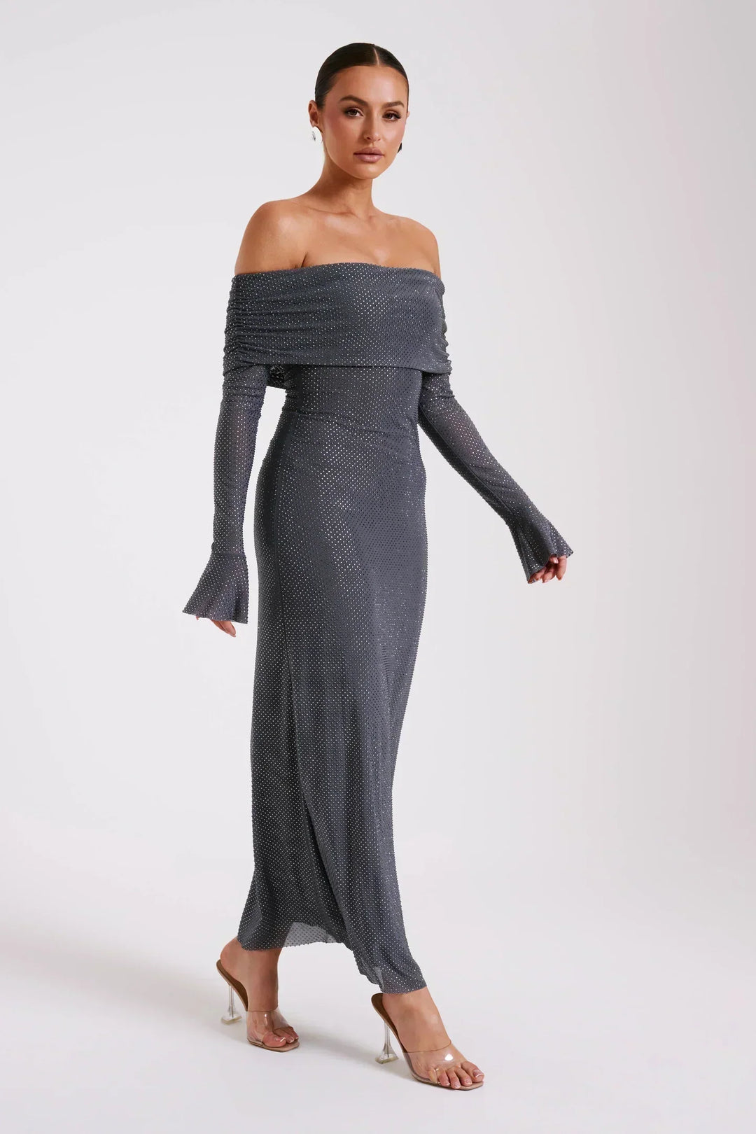 Astella - Sparkling Sequin Gown