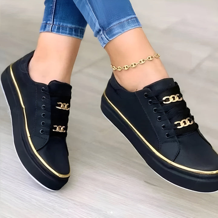 Gracie Élégant - Sneakers Orthopédiques Chic