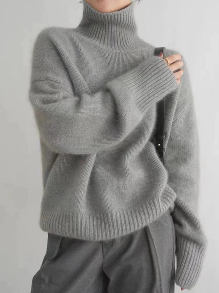 Emily™ | Tricot à Col Roulé