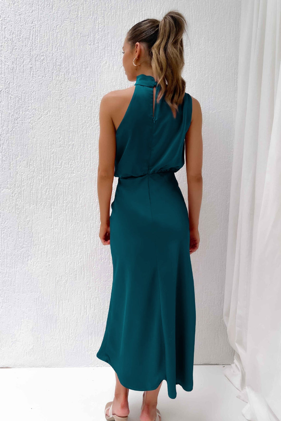 Halterneck Maxi Dress