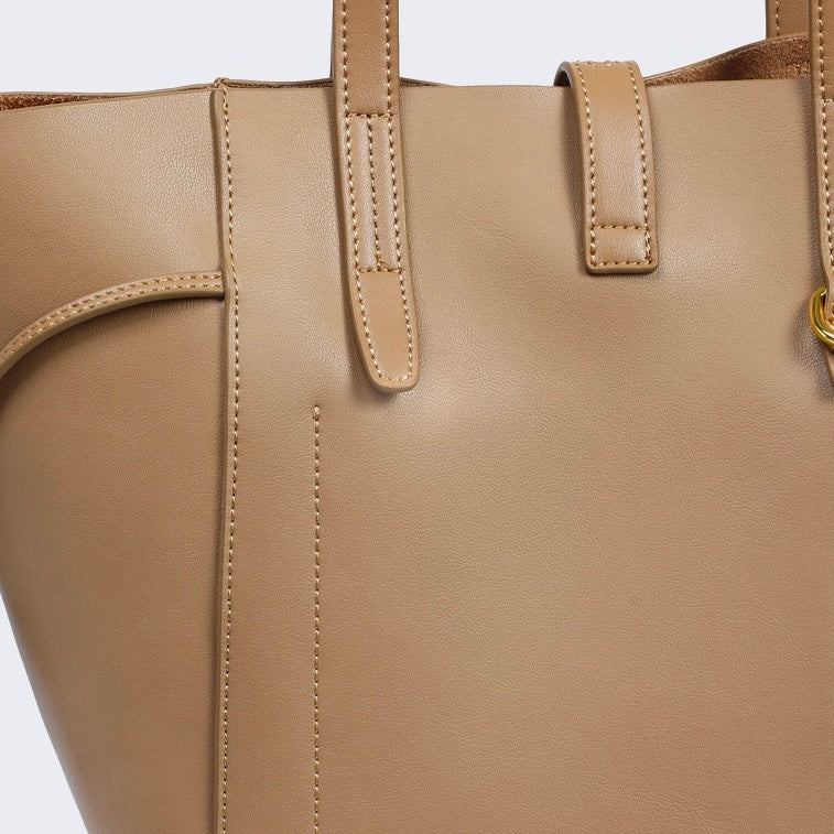 Elsen | Sac fourre-tout en cuir vintage avec fermeture